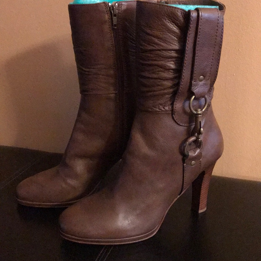 ❤️💕🎁COACH NWT Leather Boots 👢